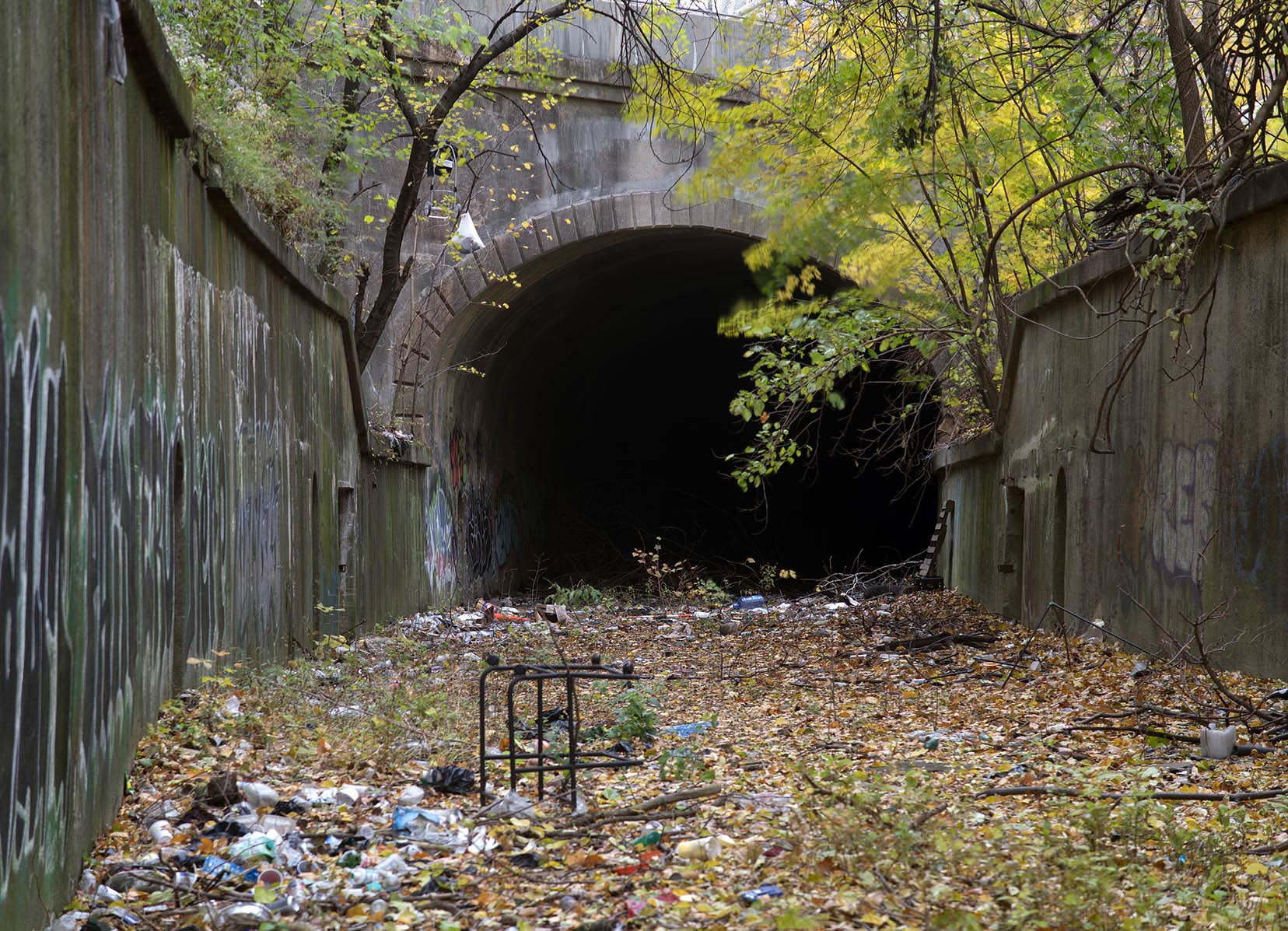 port morris branch, freight tunnel bronx mott haven