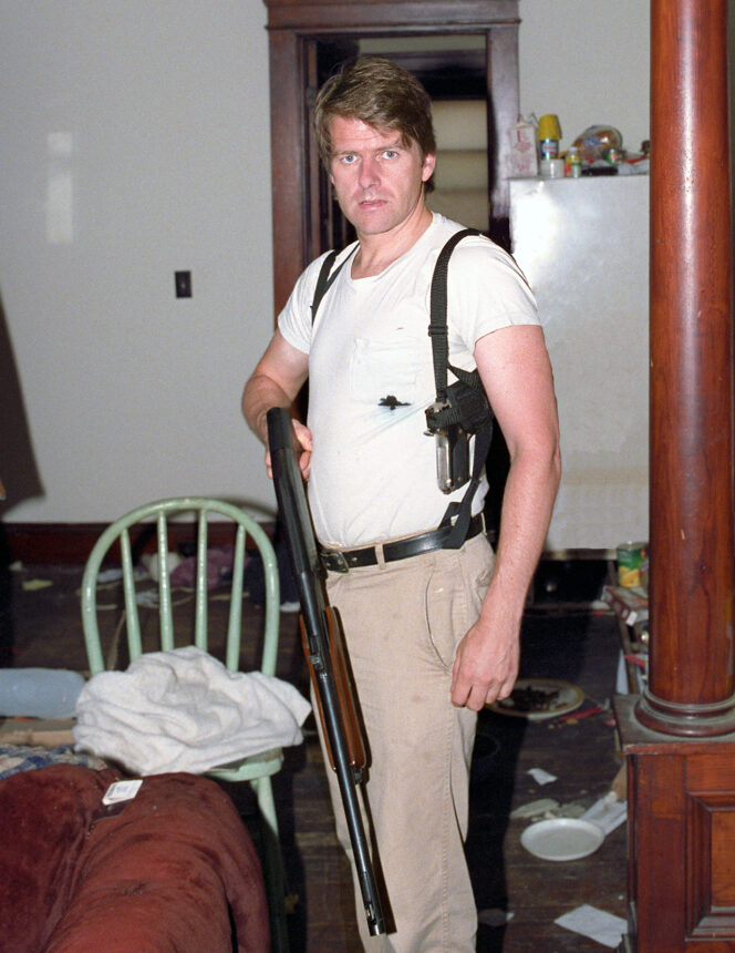 gangster with shotgun Buckeye Road Cleveland