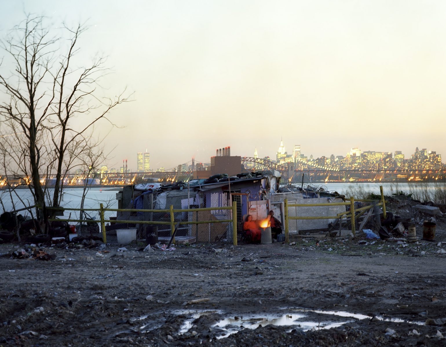 homeless home east river 1995