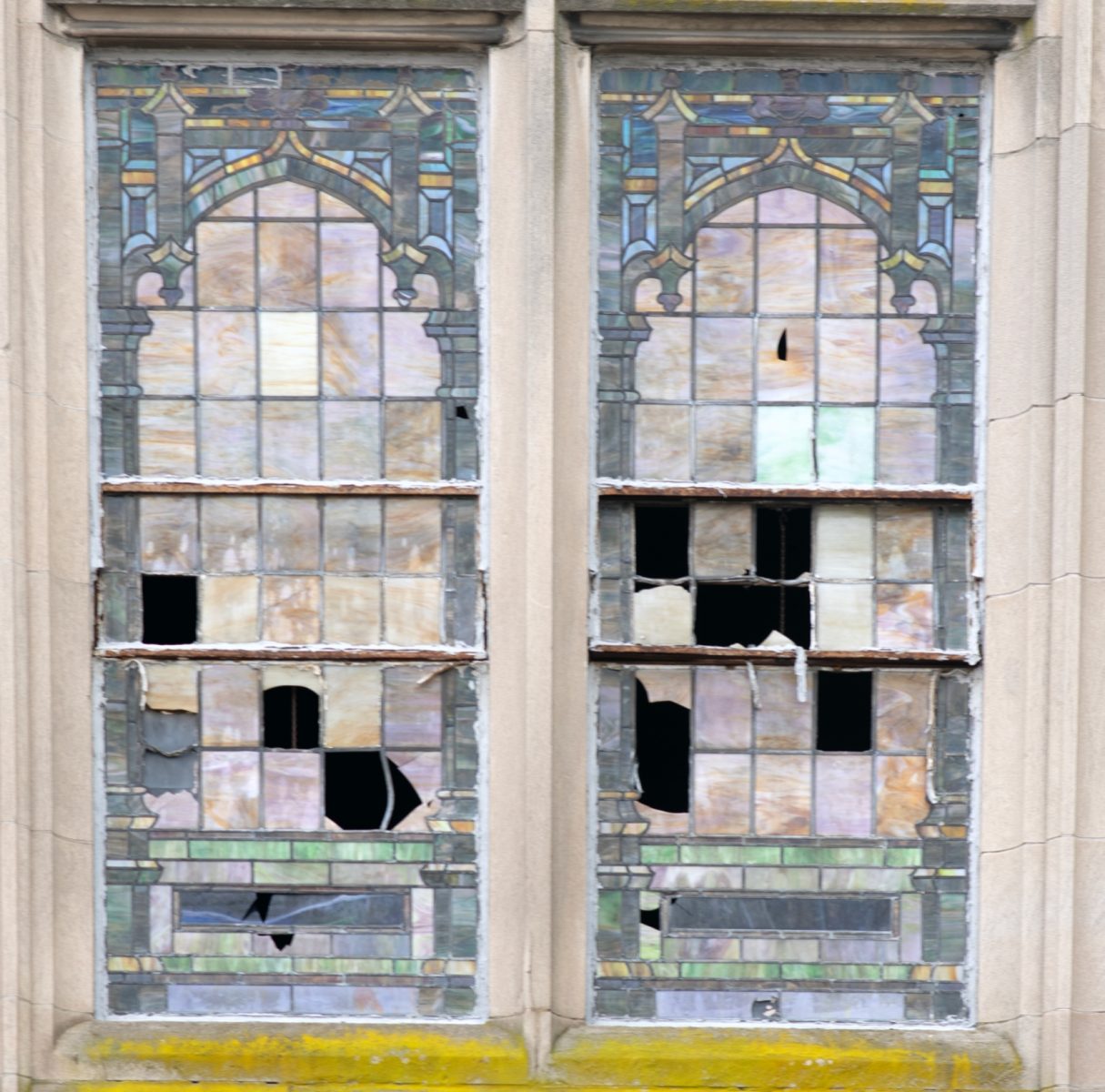 Saint Augustine, Presbyterian Church, stained glass, prospect Avenue