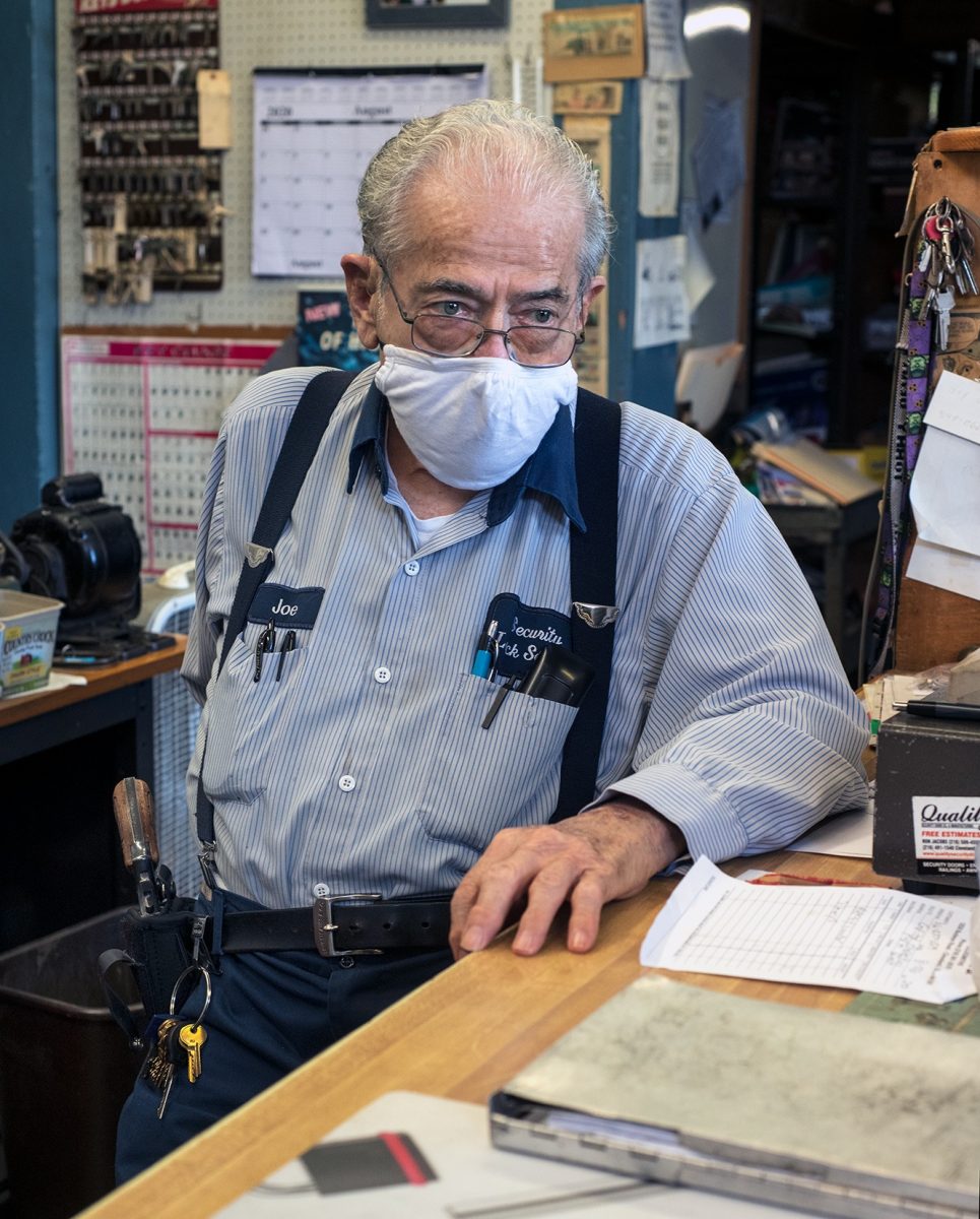 works-last-hungarian-locksmith-buckeye-road-joe-jambor-face-mask-looking-across-counter