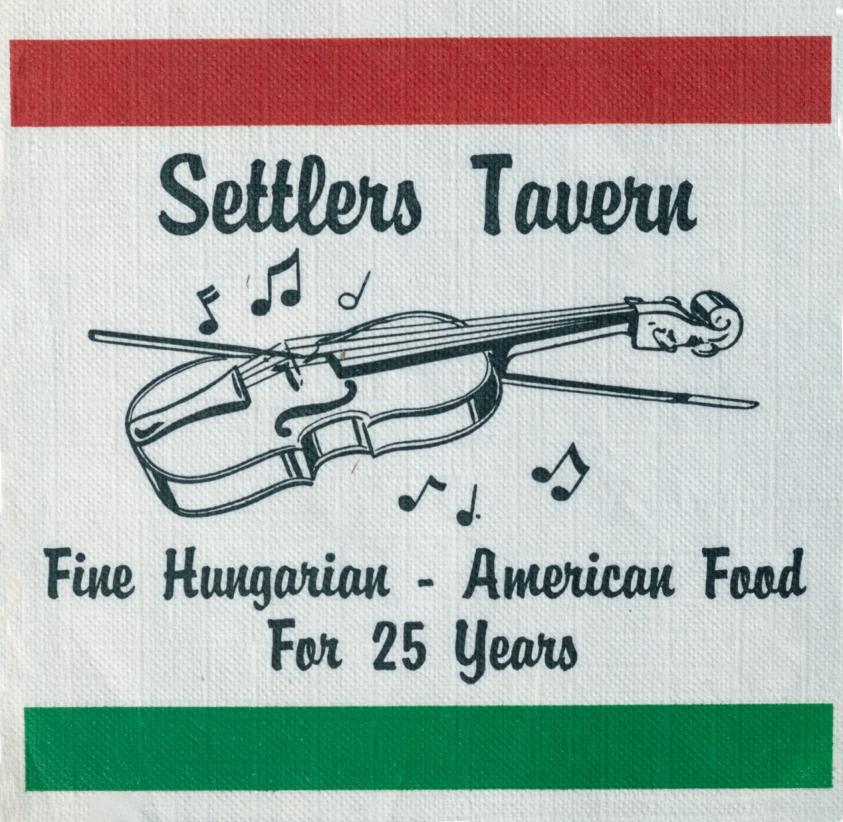 Settler's Tavern, Bucckeye Road