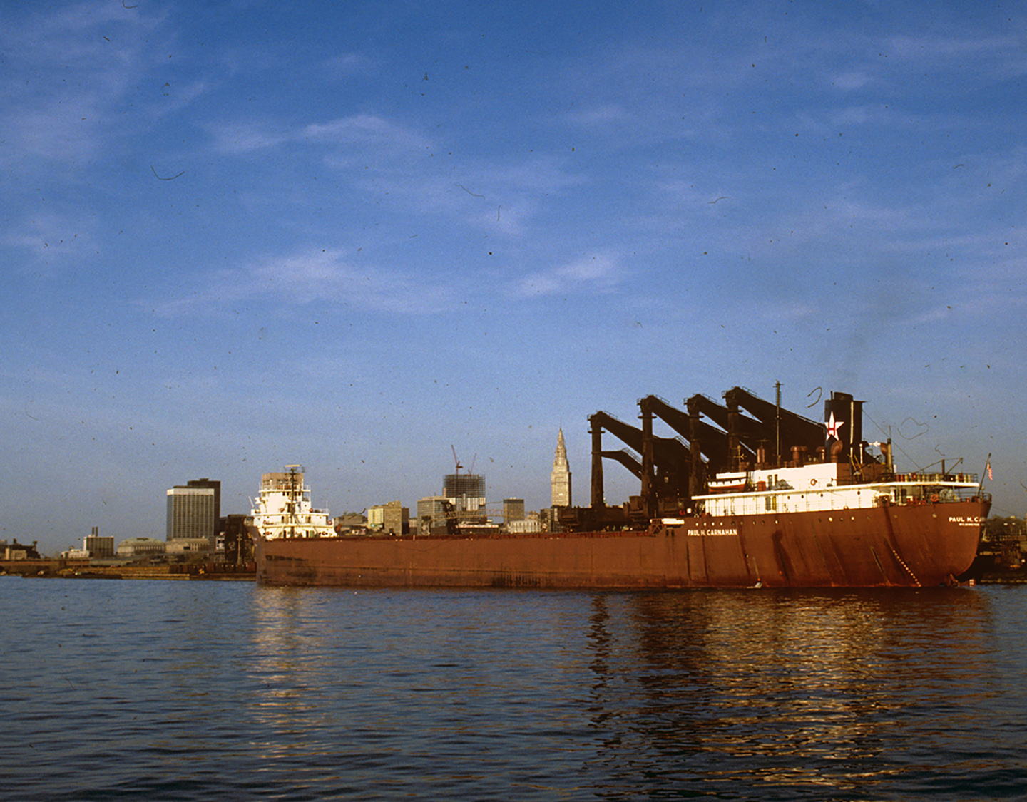 Paul H. Hanranhan, at the Pennsylvania Railroad Huletts - Built 1941, Scrapped 1986.