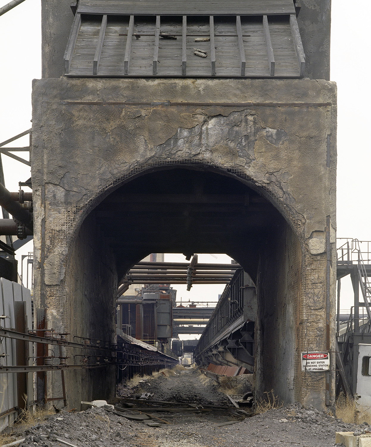 Acme Steel, Chicago - Base of the Quenching Tower
