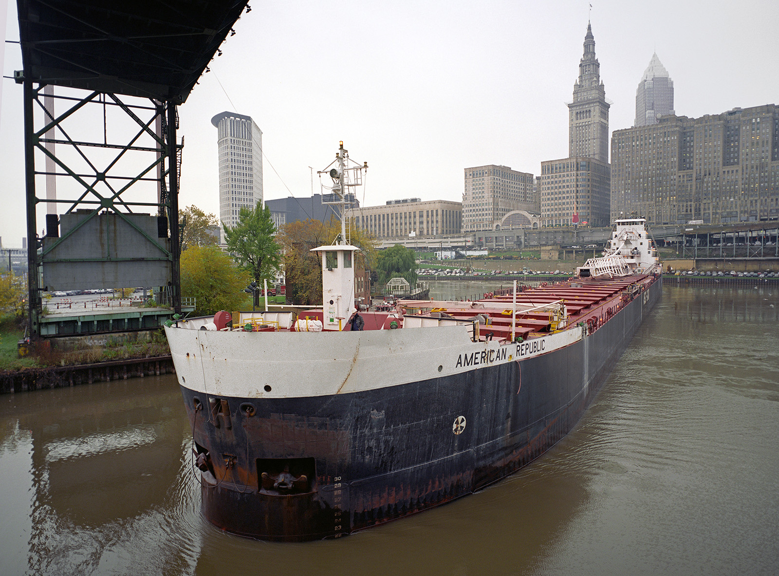 American Republic Turning, Eagle Avenue Bridge & Downtown