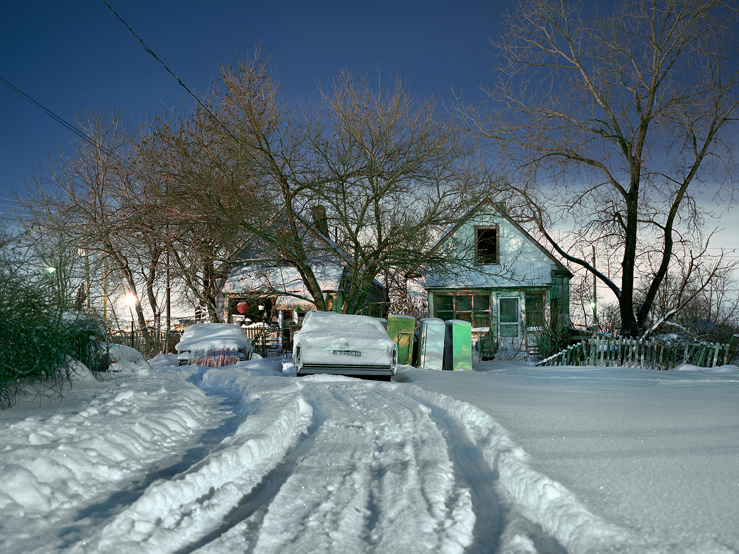 Homes, East 83rd Street, Forgotten Triangle - Gone