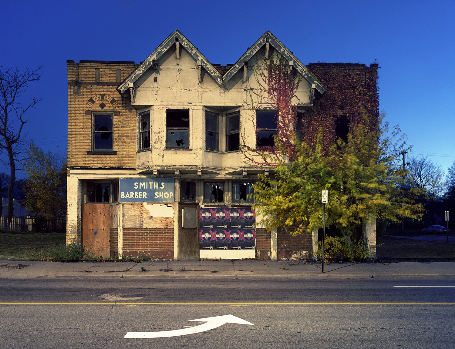 Smith's Barber Shop , Cedar Avenue - Gone