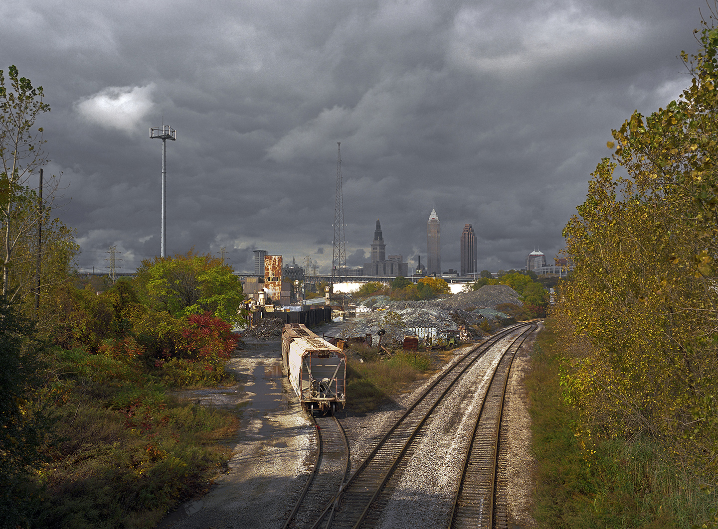 Strategic Glass, Rail Line & Downtown