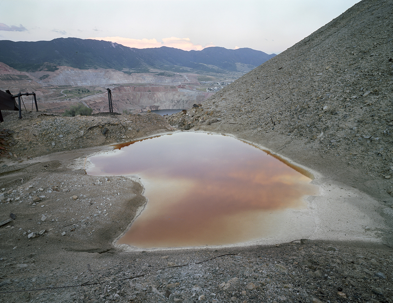 Leachate Pond Above Berkley Pit