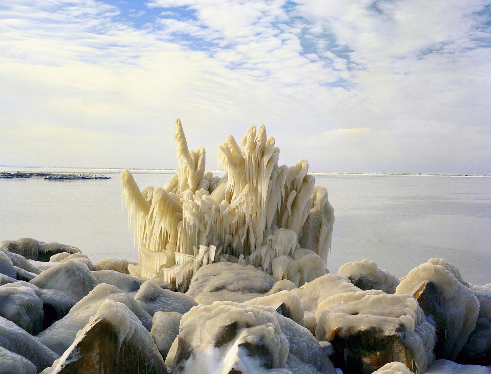 Lake Erie Ice Formations, Cleveland