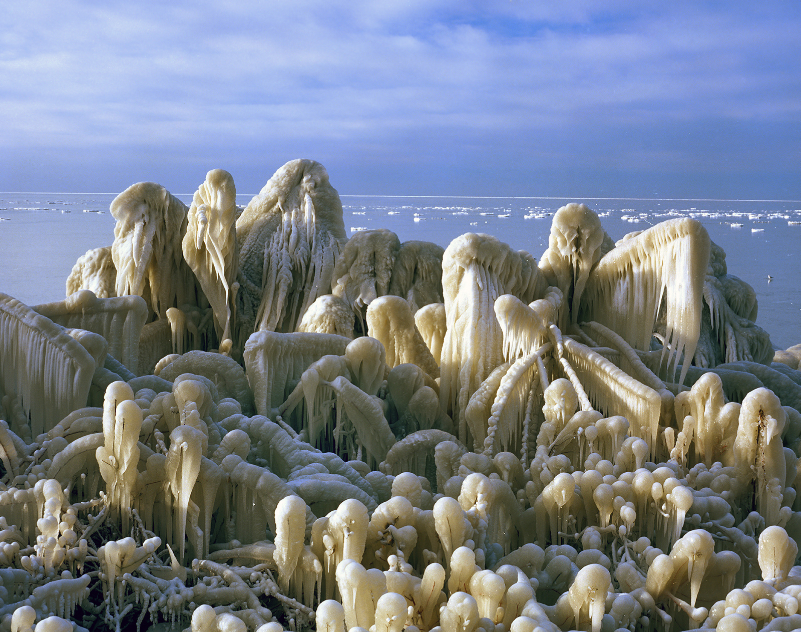Lake Erie Ice Formations, Cleveland
