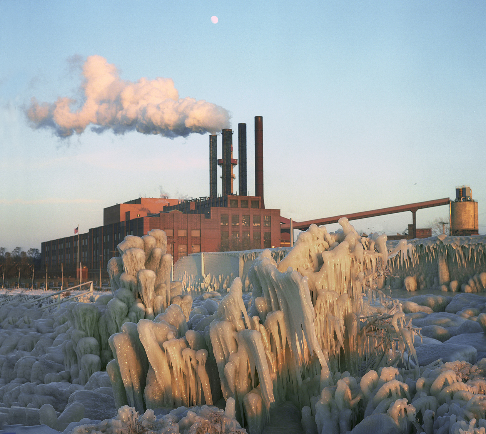 Lake Erie Ice Formations, Cleveland