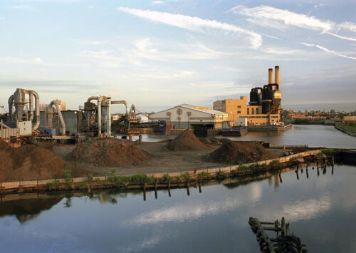 Dutch Kills, Shredded Cars, Waste Transfer Station & Greenpoint Incinerator, Long Island City, Queens