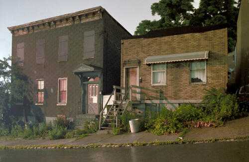 Homes, 54th Ave., Laurel Hill, Queens - Gone