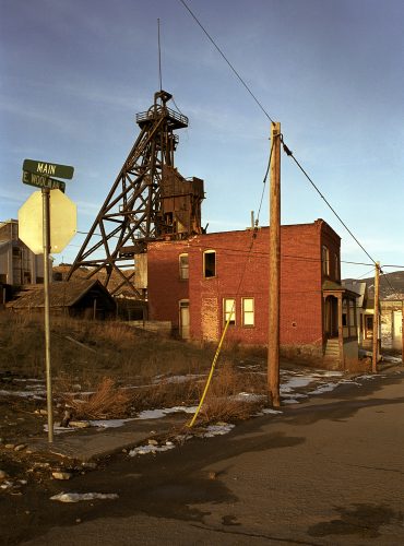 Main & Wollman Streets, Stewart Mine Headframe