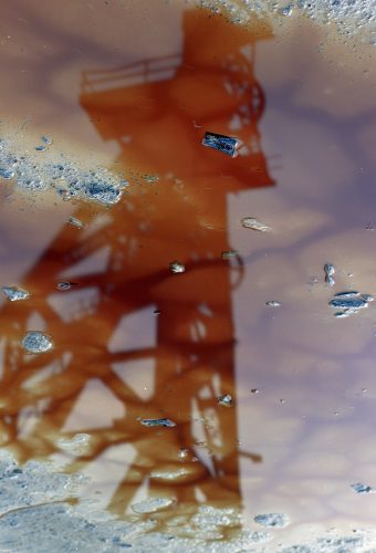 Leachate & Bell Diamond Headframe Reflectiom