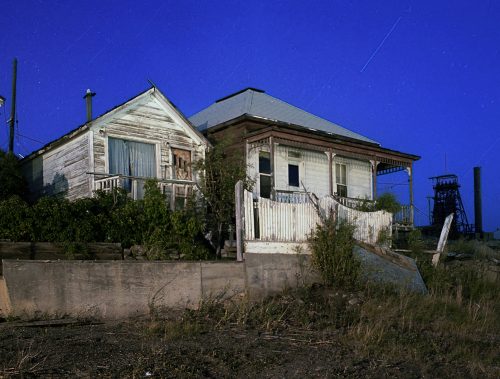 Homes, Dublin Gulch, Moonlit