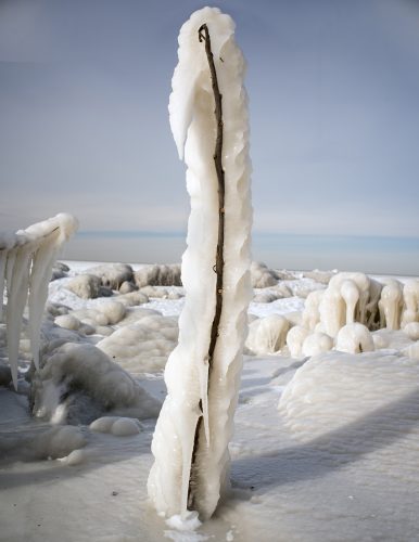 Lake Erie Ice Formations, Cleveland