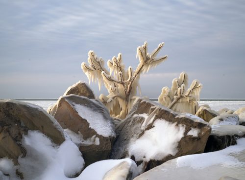 Lake Erie Ice Formations, Cleveland