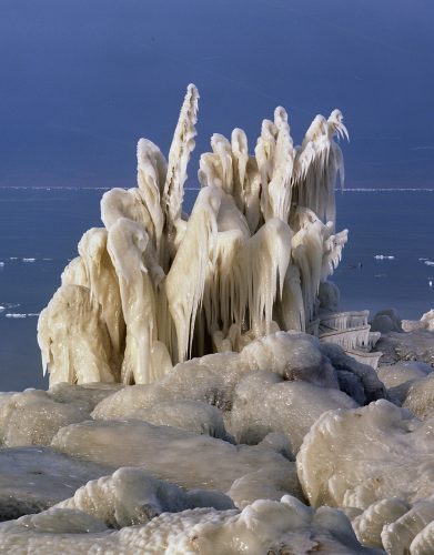 Lake Erie Ice Formations, Cleveland