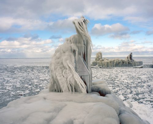 Lake Erie Ice Formations, Cleveland