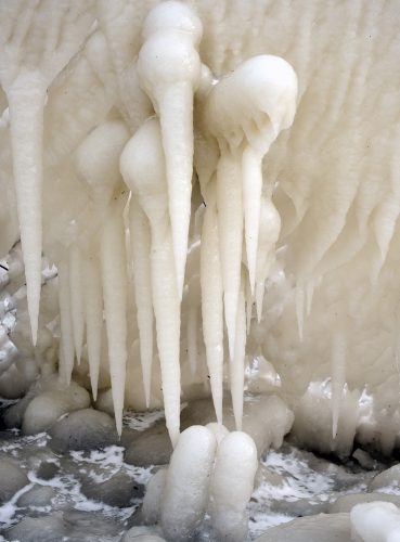 Lake Erie Ice Formations, Cleveland