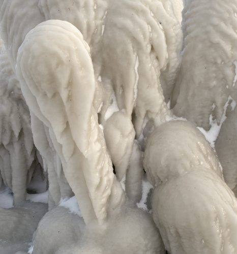 Lake Erie Ice Formations, Cleveland