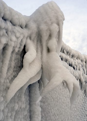 Lake Erie Ice Formations, Cleveland