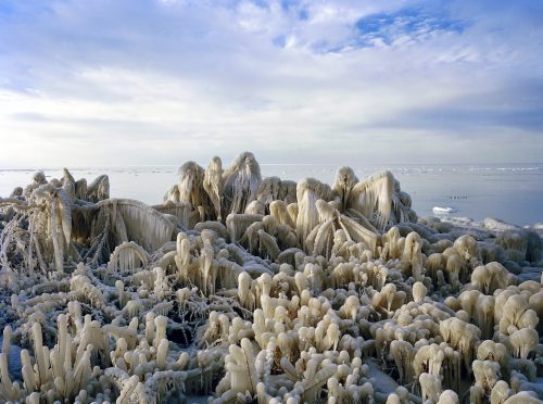Lake Erie Ice Formations, Cleveland