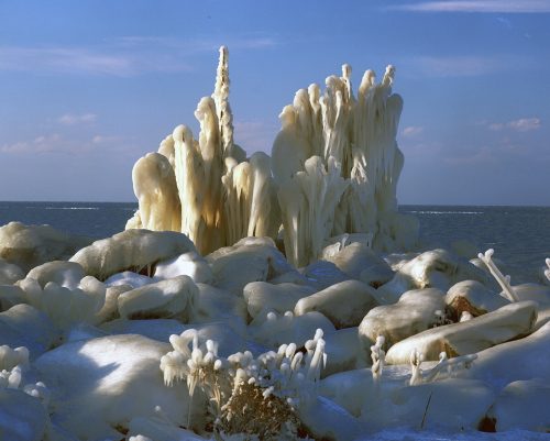 Lake Erie Ice Formations, Cleveland