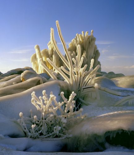 Lake Erie Ice Formations, Cleveland