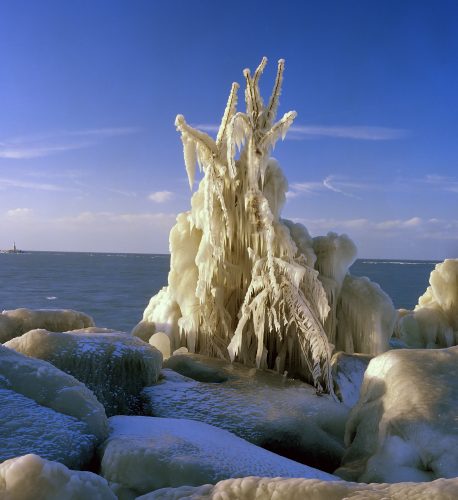 Lake Erie Ice Formations, Cleveland