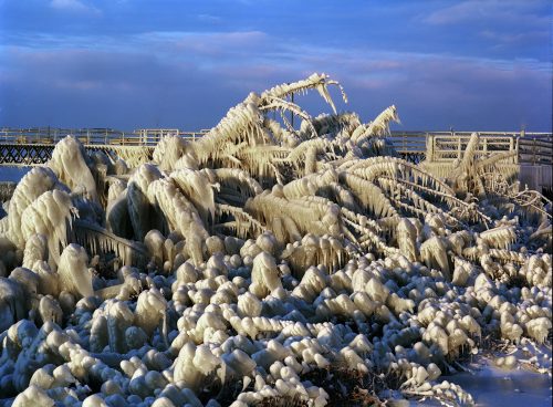 Lake Erie Ice Formations, Cleveland