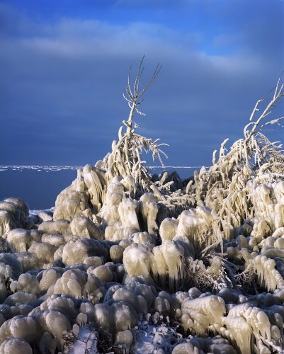 Lake Erie Ice Formations, Cleveland