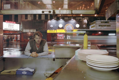 TwoShoes at the Street Counter of the Grand Luncheonette.
