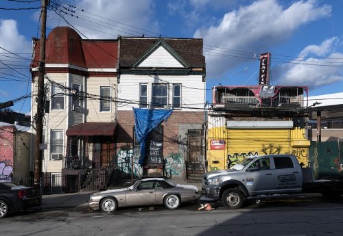 Occupied Home, Abandoned House & Junkyard