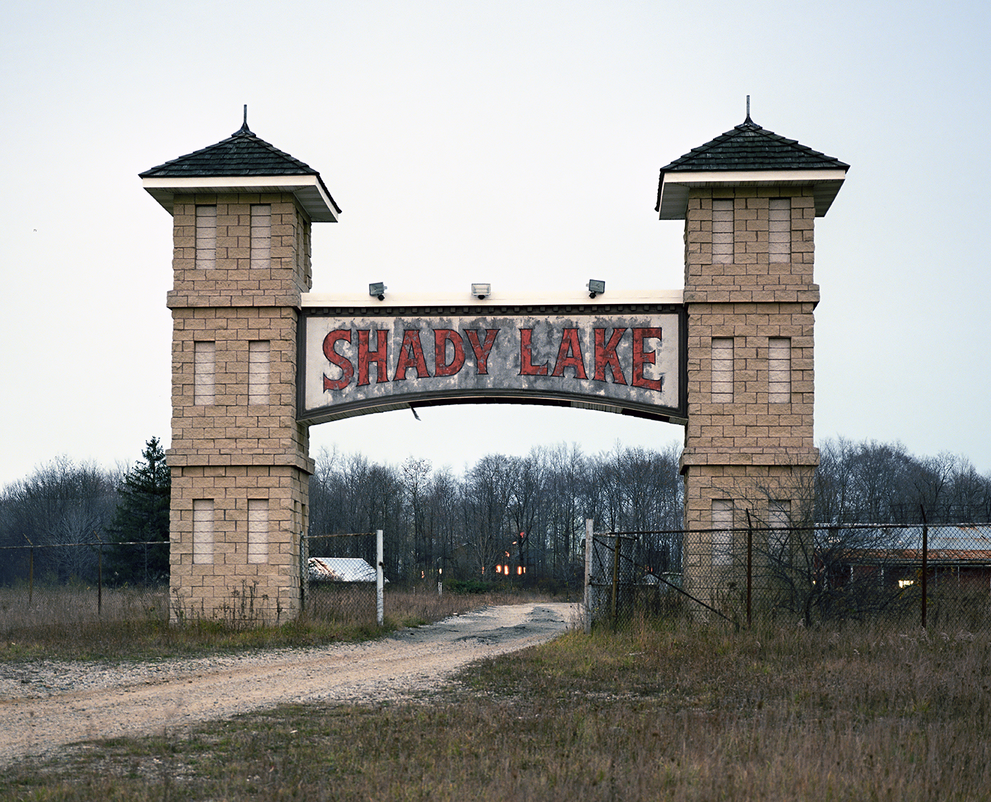 The Main Entrance to Shady Lake Amusement Park, Streetsboro