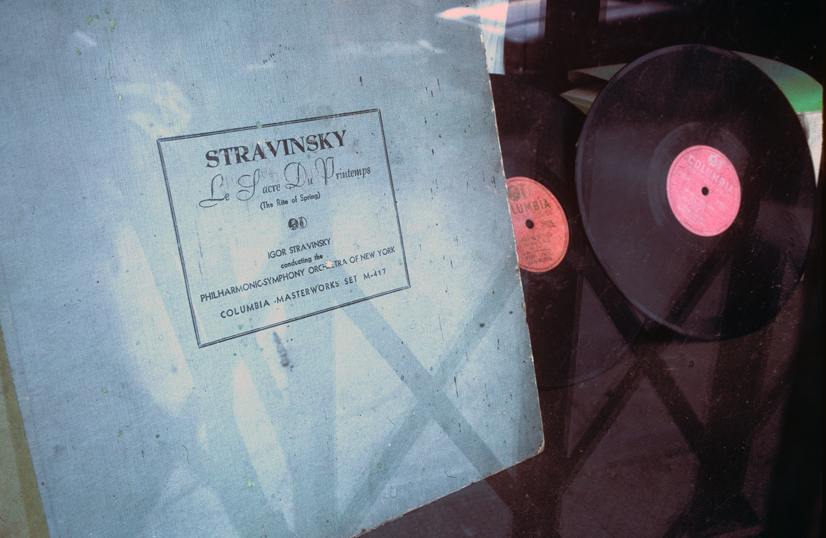 Stravinky Records Window Display