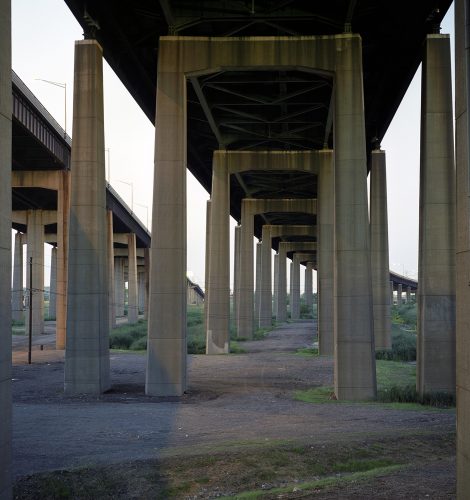 Underneath NJTP, Eastern Spur before Merge with Western Spur