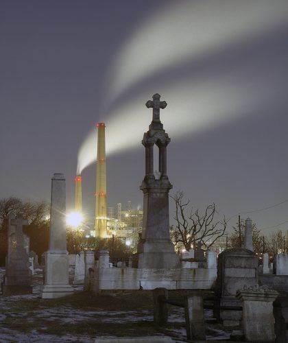 St. Peter's Cemetery & Hudson Generator, Jersey City