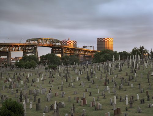 First Calvary Cemetery, BQE & Tanks, Laurel Hill & Blissville, Queens