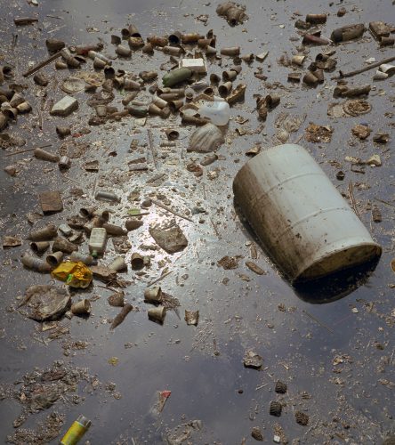Barrel & Assorted Waste, East Branch Terminus, Newtown Creek
