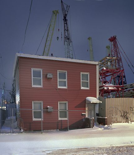Home & New York Crane Yard, 43rd St., Laurel Hill, Queens