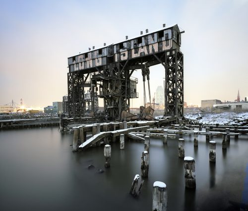 Long Island Railroad Float Bridge, Hunters Point, Long Island City - Built 1911, Closed 1984 & Rehabbed in the 1990s.