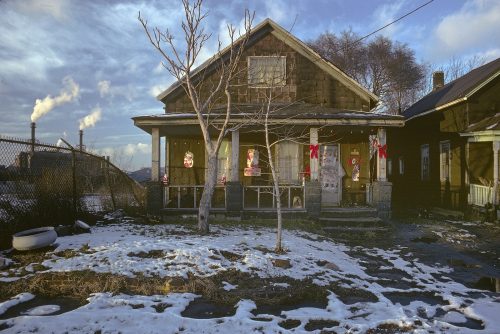 Home & Mill, Pershing Ave. _ Built 1880s, Abandoned 1989, Demolished 1995