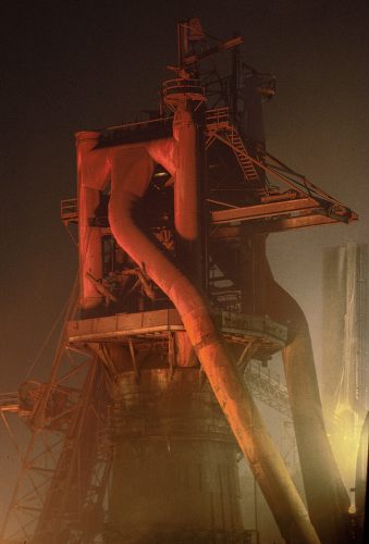 Republic Steel, Original C-1 Blast Furnace - Built 1911, Closed 1988, Demolished 1993