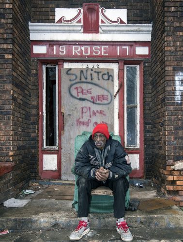 Pee Wee in His Usual Spot 