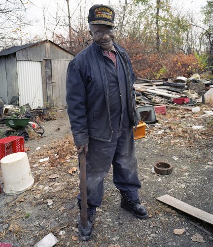 Robert, Scrapyard Owner With Club