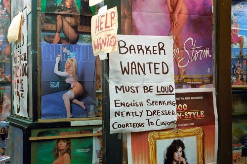 Show World - Barker Wanted