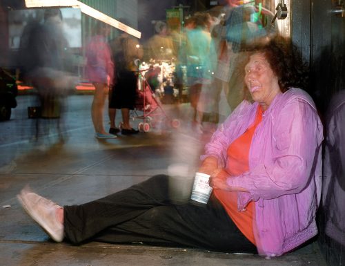 Carmella Begging in Times Square Singing, You Must Have Been a Beautiful Baby